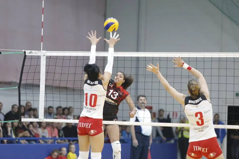 A doua victorie în Divizia A1 pentru Volei Alba Blaj