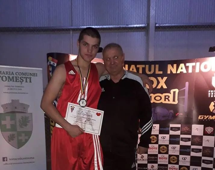 Ioan Marius Țăgean a obținut o medalie de argint la Campionatul Național de Box
