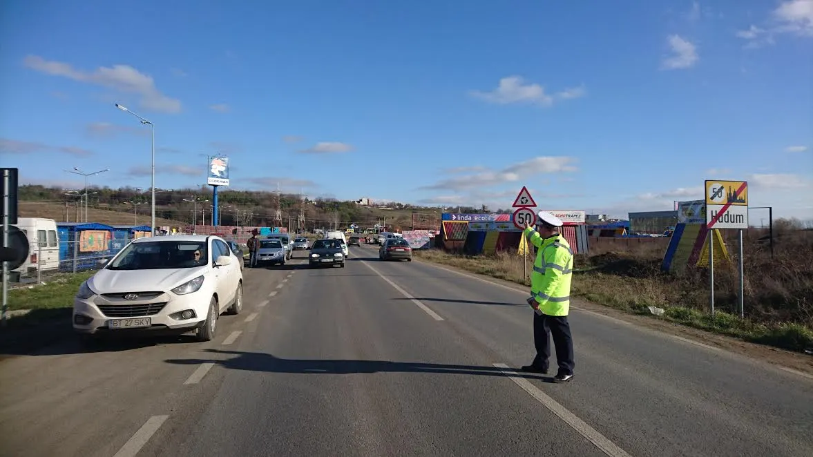 Sute de amenzi și peste 2.300 de autovehicule verificate într-o săptămână de controale