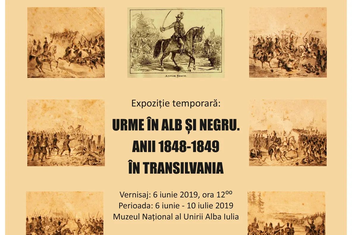 Expoziția "Urme în alb și negru. Anii 1848-1849 în Transilvania"