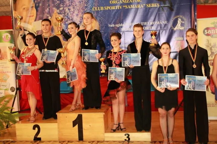Câștigătorii celei de-a VI-a ediții a Cupei Sebeșului la dans sportiv