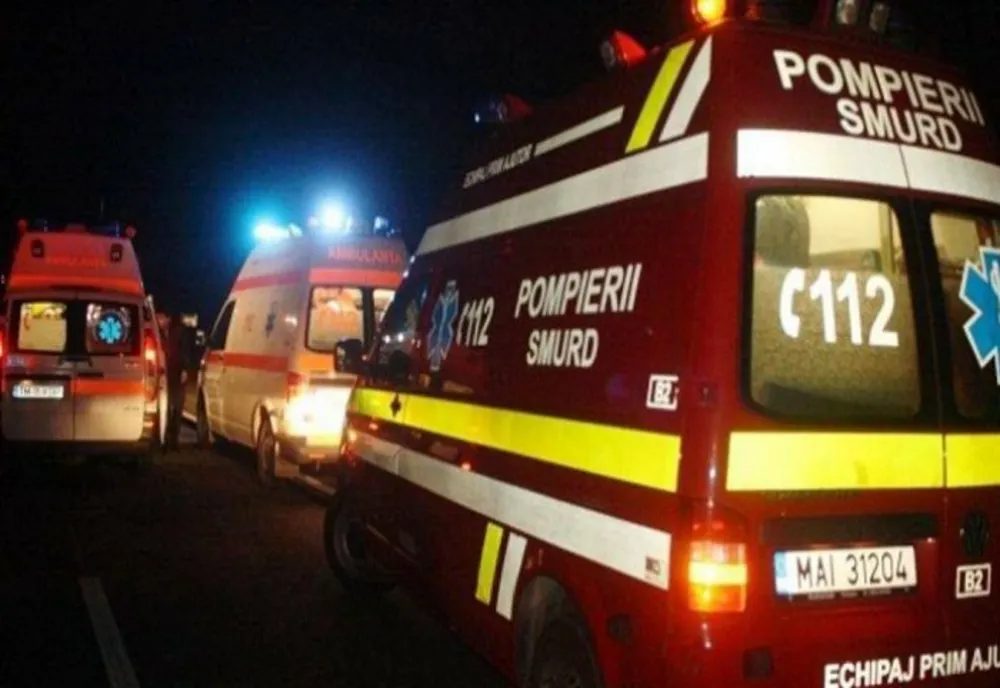 Doi copii au ajuns la spital în urma unui accident rutier