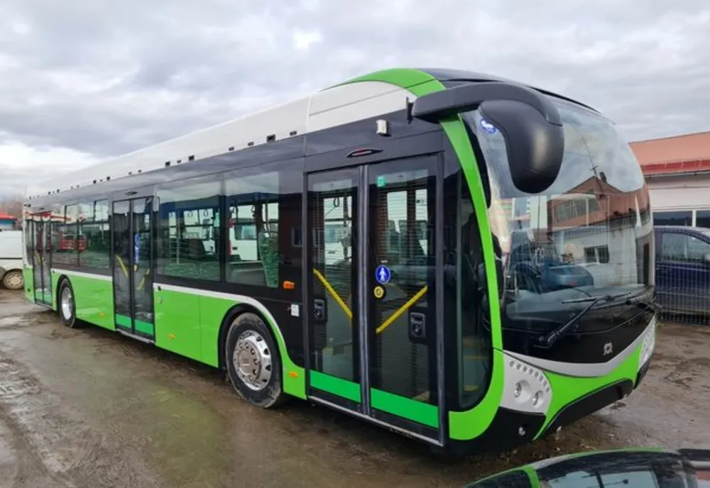 PRIMUL AUTOBUZ ELECTRIC din Alba Iulia intră pe traseu