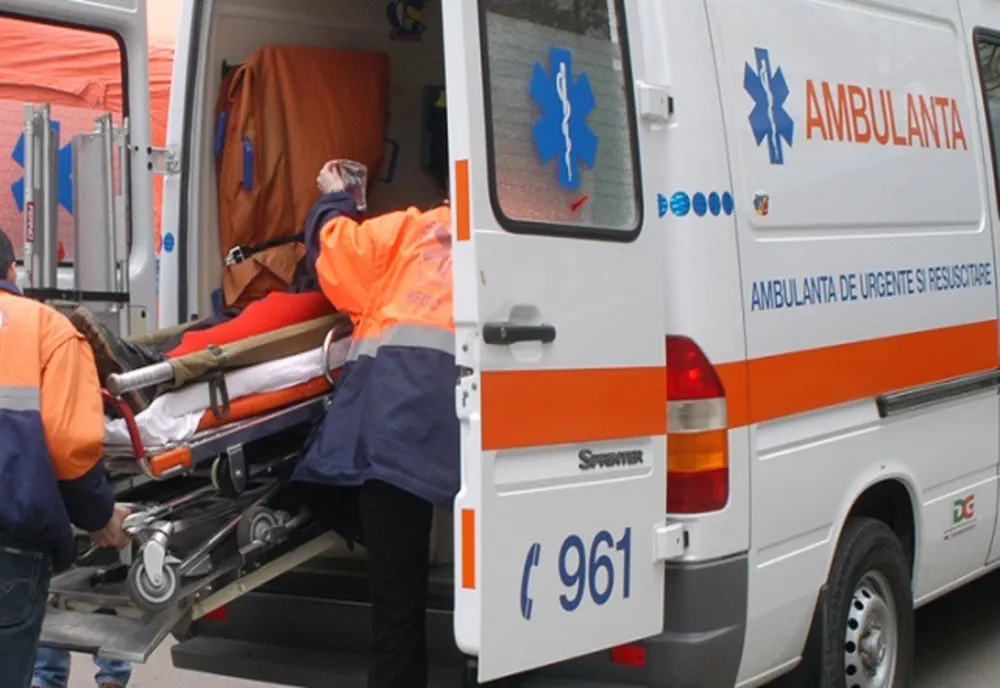 Accident în Șard! O fetița a ajuns la spital