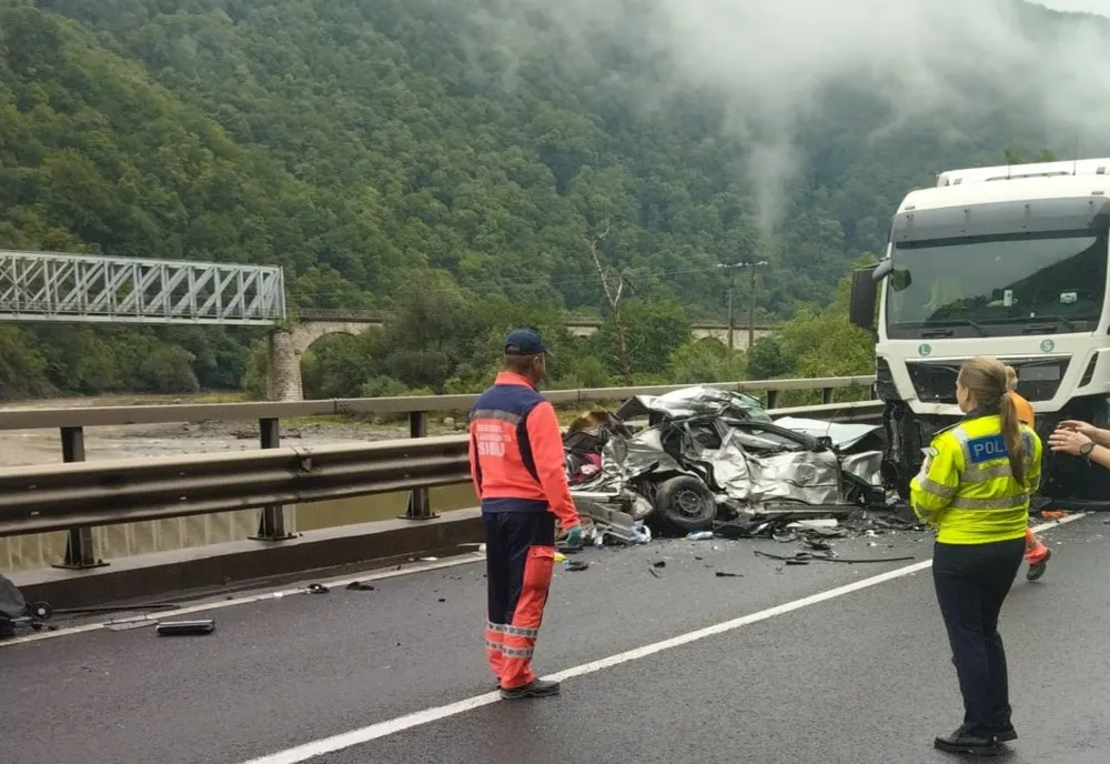 Dramă pe DN7! Familie din Alba decedată într-un accident rutier