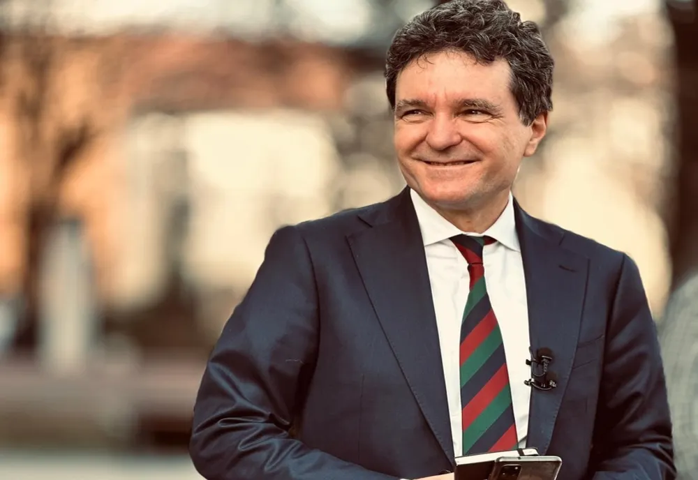 NICUȘOR DAN, PREȘEDINTELE ALES AL ROMÂNIEI, PARTICIPĂ LA UN EVENIMENT ELECTORAL ÎN POLONIA