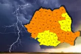  Alertă de la ANM. Cod portocaliu de furtuni și vijelii în regiunile montane și nordul Moldovei, până duminică seara-HARTA 