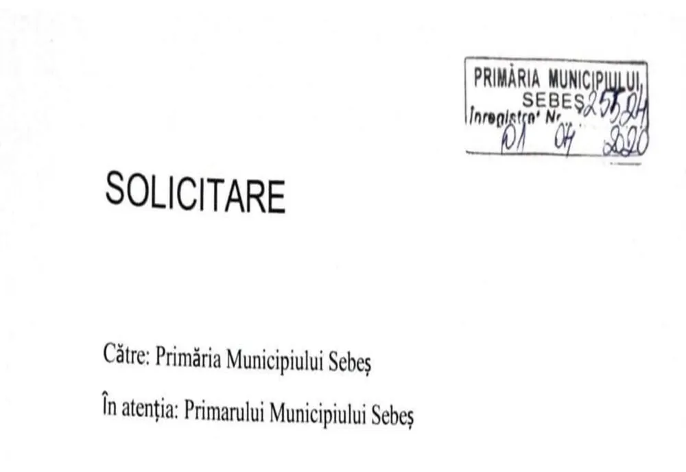 DOCUMENT : Primarul Sebeșului, Dorin Nistor, ar putea rămâne fără banii de flori și spectacole