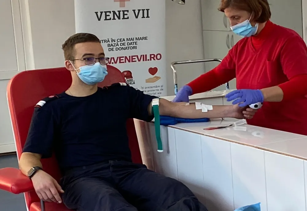 S-au mobilizat pentru a dona sânge