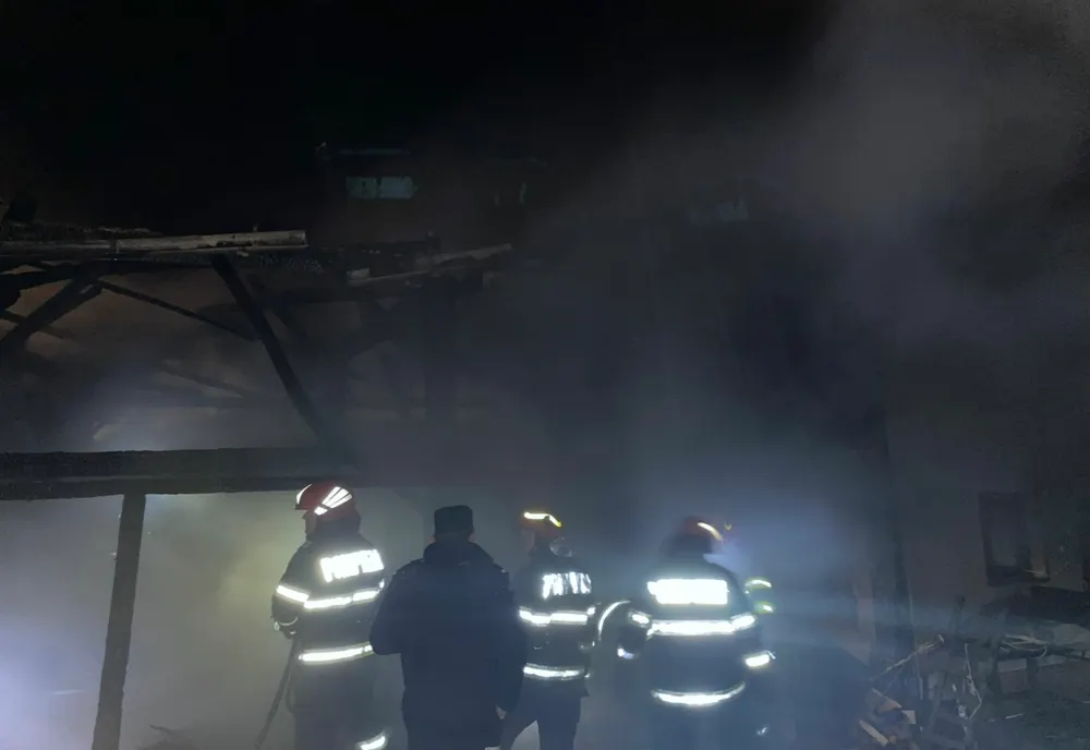 Incendiu la o gospodărie din Roșia de Secaș. Proprietara a suferit atac de panică