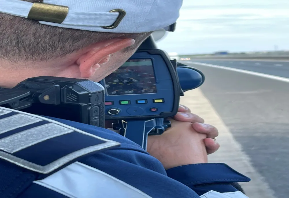 Acțiune a polițiștilor din Blaj, pentru combaterea excesului de viteză