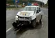 Mașină de Poliție implicată într-un accident în Alba. Două persoane transportate la spital. 