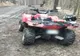 Beat și fără permis a ieșit la plimbare cu ATV-ul
