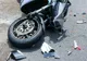 O depășire riscantă a băgat un motociclist în spital