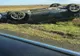 Un șofer fără experiență din Arad s-a răsturnat la Albac